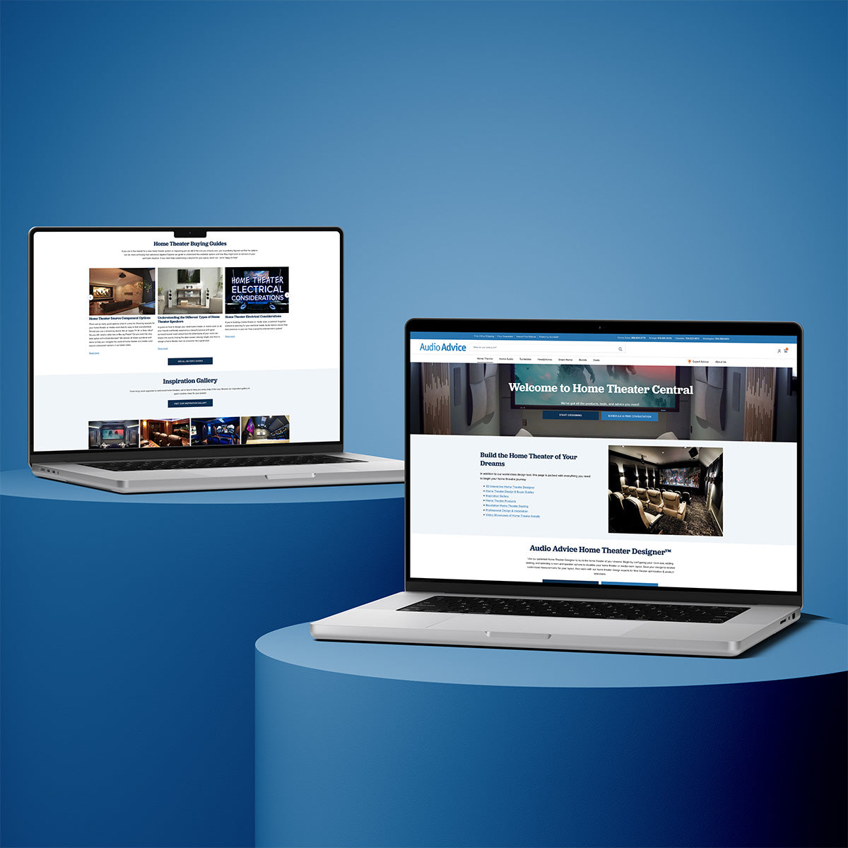 Audio Advice Page Highlight